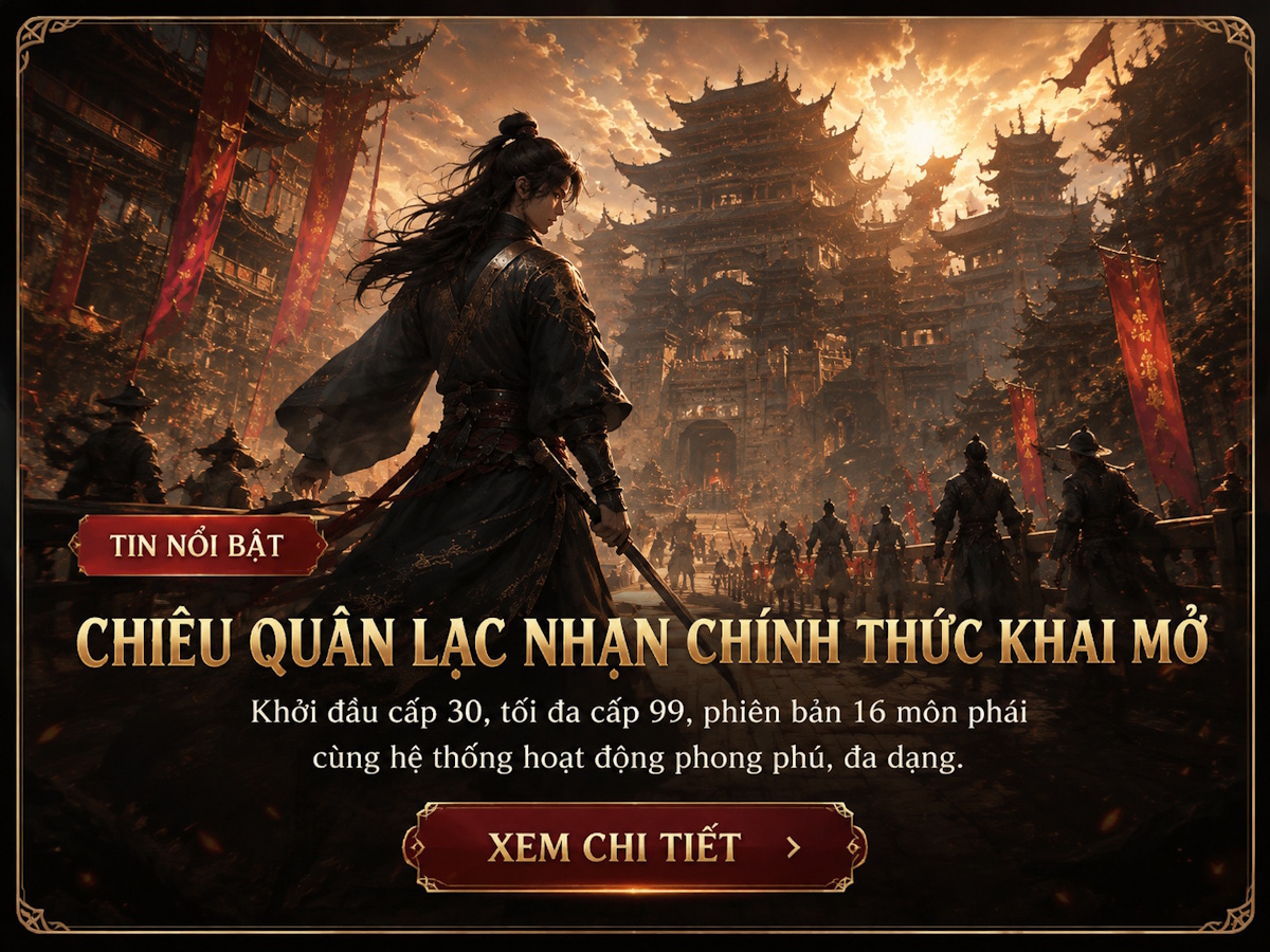 Chiêu Quân Lạc Nhạn chính thức khai mở