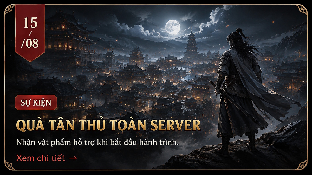 Quà tân thủ toàn server